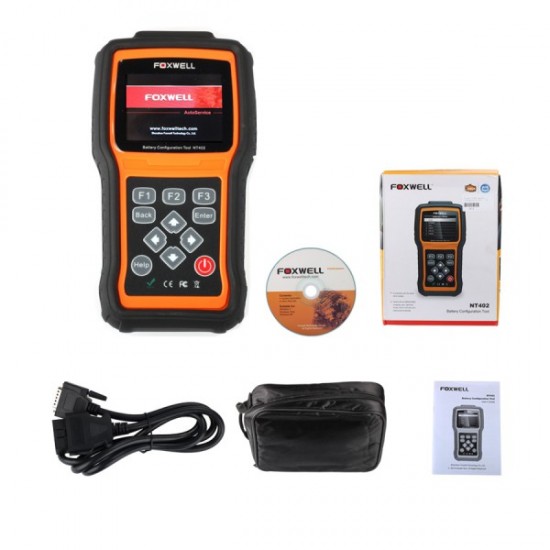 Foxwell NT402 Battery Configuration Tool