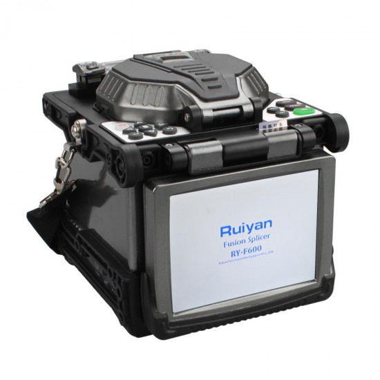 Original RY-F600 Fusion Splicer with Optical Fiber Cleaver automatic focus function 5.6 LCD