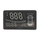 DS-300SE OBD II Heads Up Display HUD MILE KM Rpm Speed Overspeed Warning Battery Voltage Water Temp