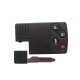 Smart Card Shell 3+1 Button For Mazda On Sale