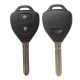 Key Shell 2 Button (TOY43) For Toyota Camry 10pcs/lot