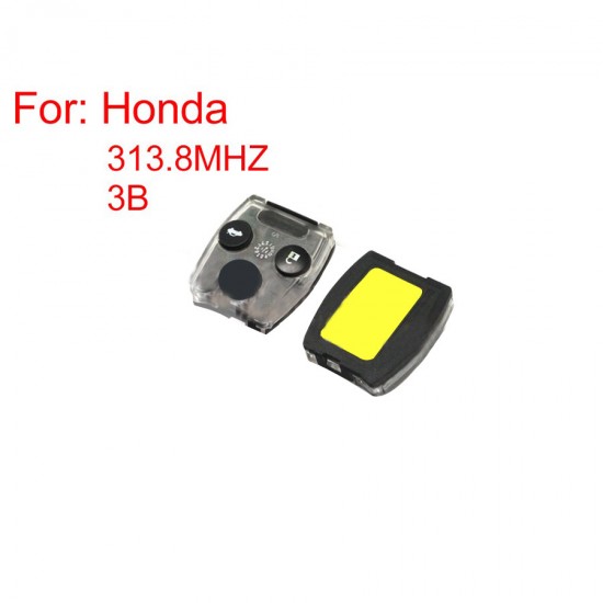 Remote 3-Button 313.8MZH for Honda Civic