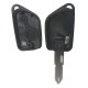 Remote Key Shell 2 Button for Peugeot 206 5pcs/lot