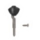 Motorcycle Key Shell (Balck Color) for Suzuki 5pcs/lot