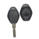 Key Shell 3 Button 4 Track for BMW 10pcs/lot