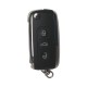 Modified Flip Remote Key Shell 3 Button for VW