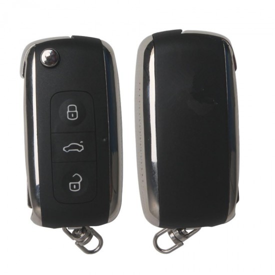 Modified Flip Remote Key Shell 3 Button for VW