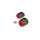 Key Button for Buick 5pcs/lot