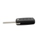 Remote Key Shell 3 Button For Peugeot Flip( Light Button and without Battery Location)