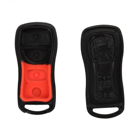 Remote Key Shell 3 Button for Nissan 10pcs/lot