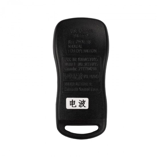 Remote 3 Button (315MHZ) For Nissan TIIDA