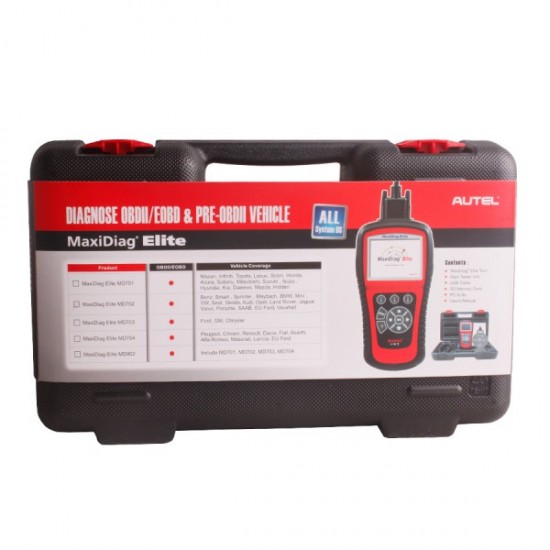 Autel Maxidiag Elite MD702 With Data Stream Function