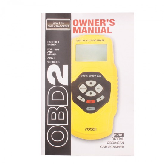 China Auto Scanner OBDII Car Scanner T51