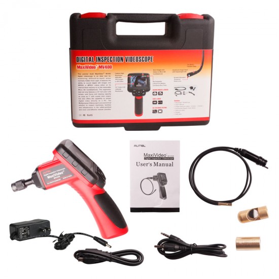 Autel Maxivideo MV400 Digital Videoscope With 5.5mm Diameter Head