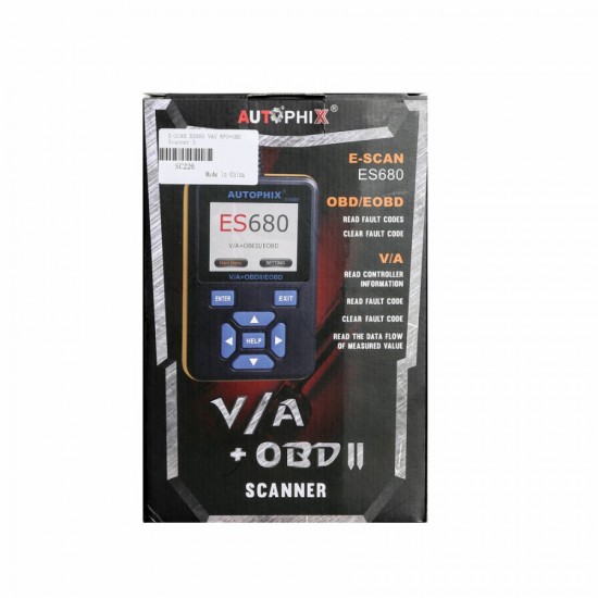 E-SCAN ES680 VAG RPO+OBD Scanner OBDII For VW Audi Seat