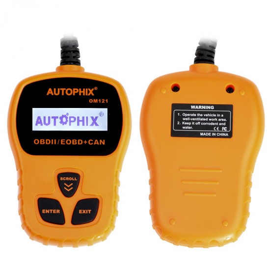 AUTOPHIX OM121 OBD2 EOBD CAN Engine Code Reader