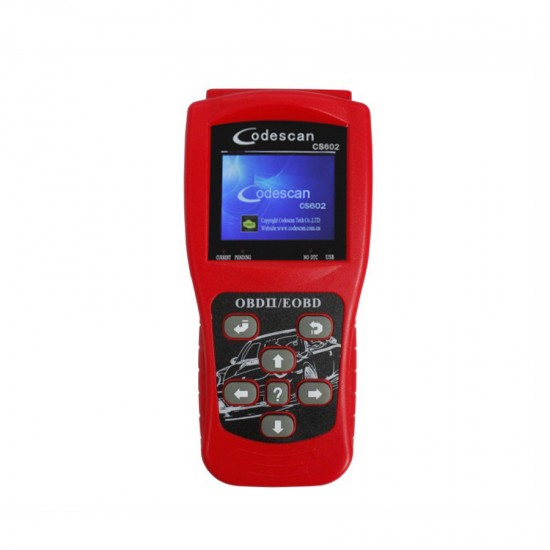 CS602 Codescan OBDII EOBD Fault Code Scanner with Color Screen