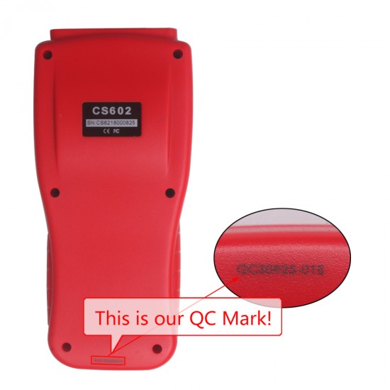 CS602 Codescan OBDII EOBD Fault Code Scanner with Color Screen