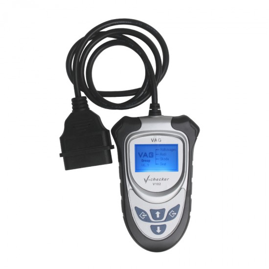 V-CHECKER V102 VAG PRO Code Reader Without CAN BUS English