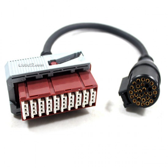 Lexia-3 30 Pin Cable for Citroen Diagnostic Tool (Round Interface) Free Shipping