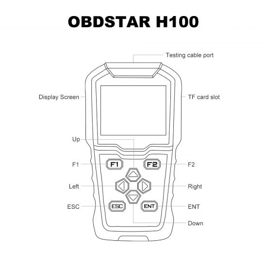 OBDSTAR H100 Auto Key Programmer Support Latest Ford/Mazda Models