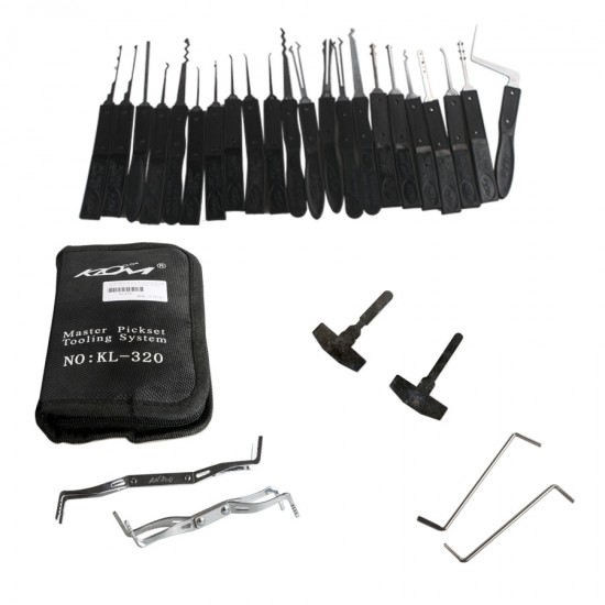 KLOM Kit-Including 22 Auto and Civil Locks Tools