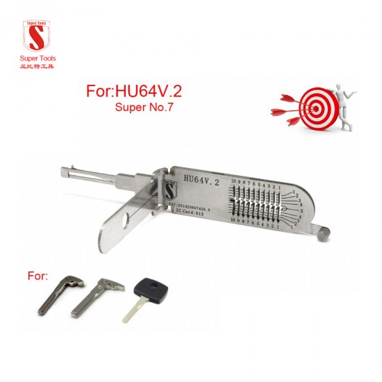 Super Auto Decoder and Pick Tools HU64V.2