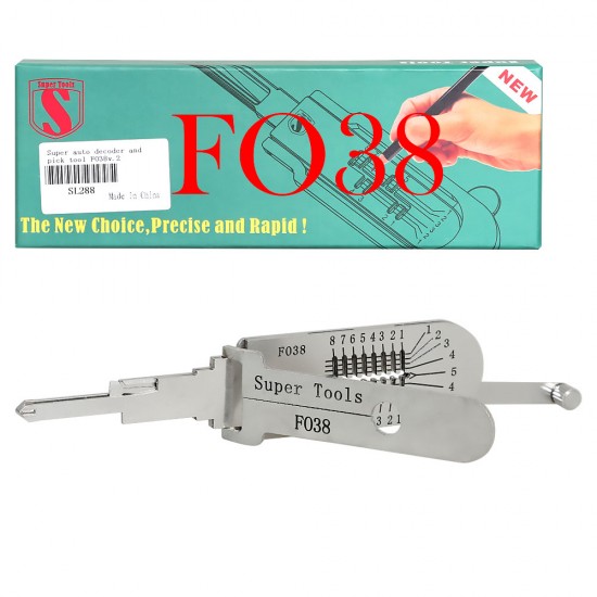 Super Auto Decoder and Pick Tool FO38V.2