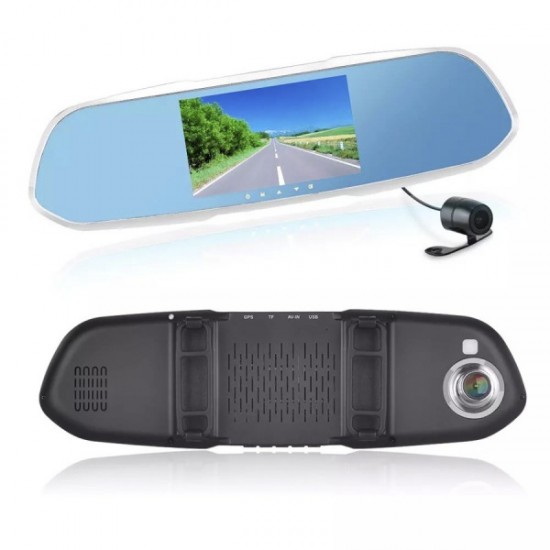 Car Detector Rearview Mirror Recorder HD 1080P Picture