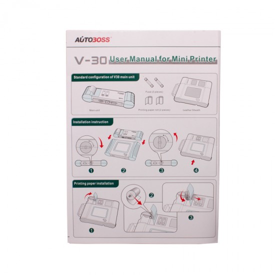 Autoboss V30 Mini Printer Durable In Use