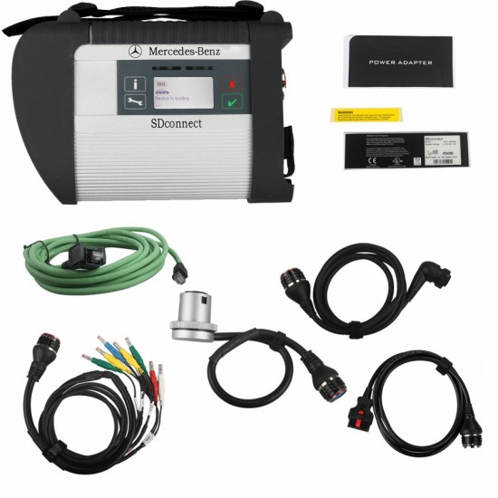 MB SD Connect C4 Star Diagnosis with V2019.9 SSD for Cars and Trucks