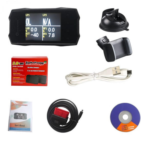 QUICKLYNKS (TG6) TurboGauge VI 2.8 Auto Trip Monitor