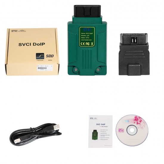 STC SVCI DoIP Jaguar Land Rover Diagnostic Tool with PATHFINDER & JLR SDD V157