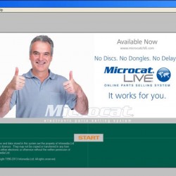 NEW & Latest  Microcat Electronic Parts Selling System 2013.07 For Land Rover