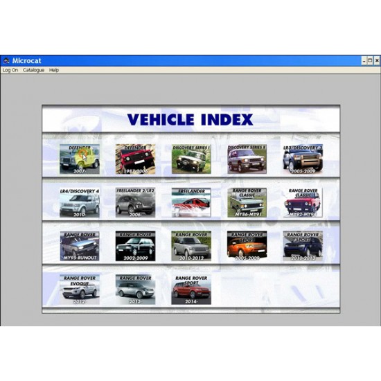 NEW & Latest  Microcat Electronic Parts Selling System 2013.07 For Land Rover