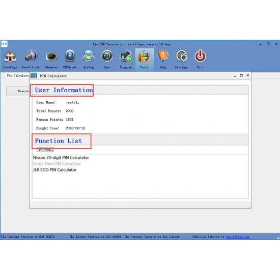 JLR SDD Coded Access Password with 1000 Times Activation