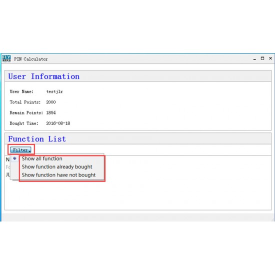 JLR SDD Coded Access Password with 1000 Times Activation