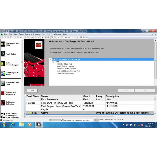 Cummins INSITE 8.2 Software Pro Version with 500 times Limitation Support Multi-languages