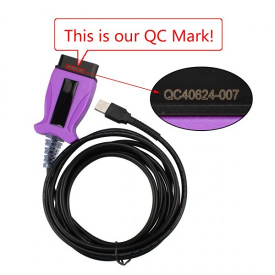 Mangoose VCI For Toyota Mangoose VCI For Toyota V14.10.028 Single Cable Support DLC3 Di Single Cable