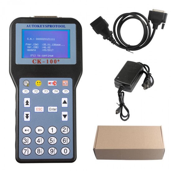 Newest V46.02 CK-100 CK100 Auto Key Programmer Add New Car Models