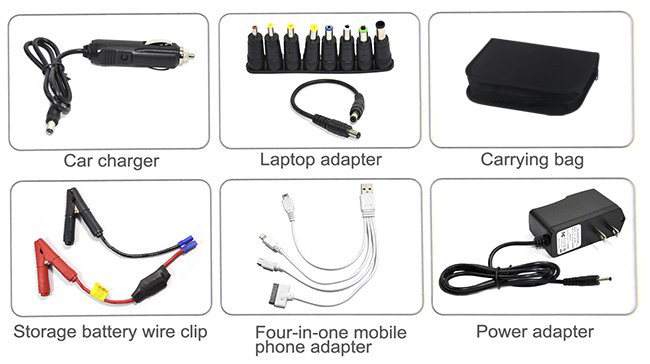 Auto Emergency Jump Start Power Supply-15000mAh 5