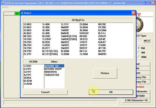 R280 Plus for BMW Motorola MC9S12XEP100 Chip Software 3