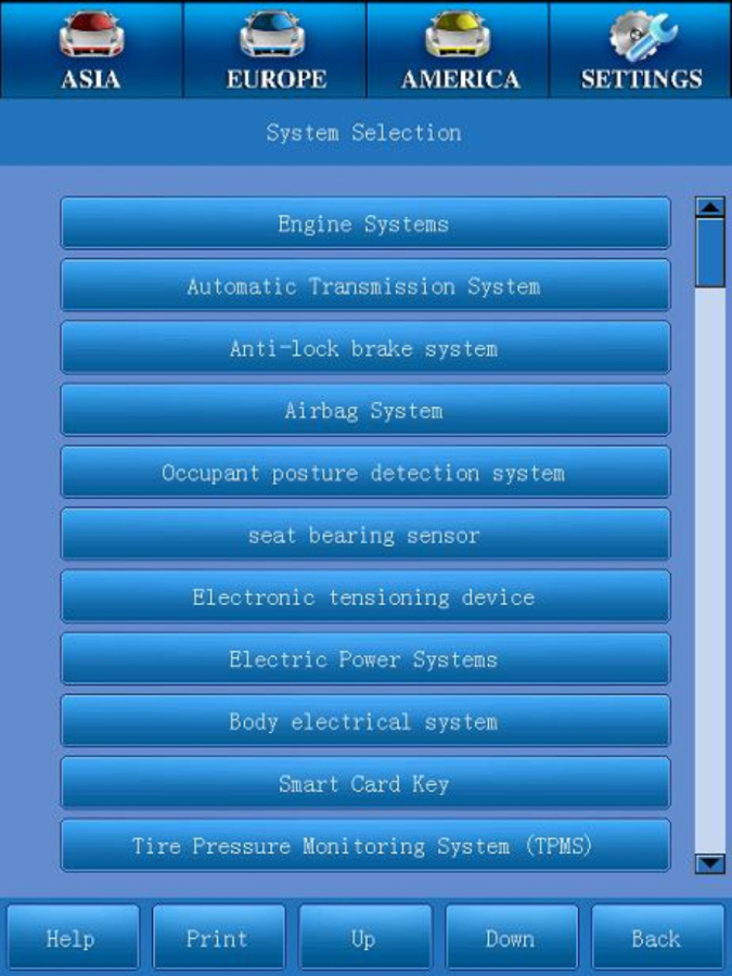 OEMScan GreenDS GDS+ 3 software display 2