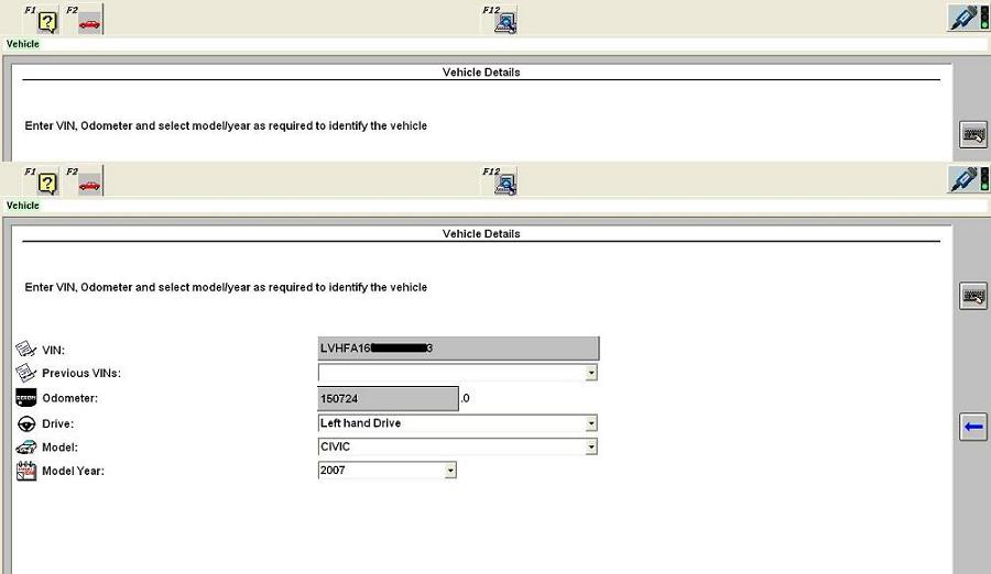 HDS Diagnostic Cable Software Display 1