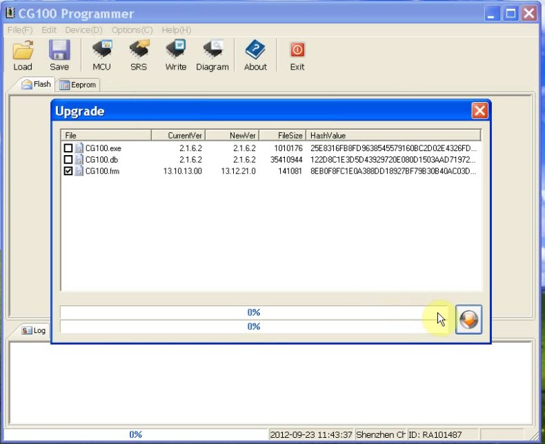 Renesas SRS Computer Repair Instrument Software 2