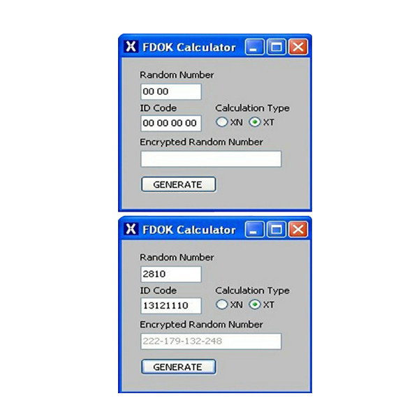 MERCEDES-BENZ DAS FDOK/VEDOC ENCRYPTED RANDOM 8